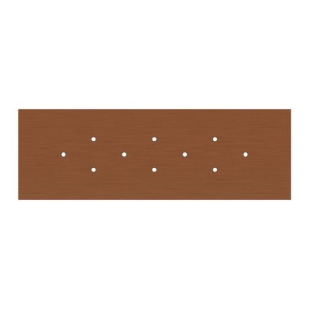  Square panel for pre-drilled Rose-One, width 675 mm, length 225 mm