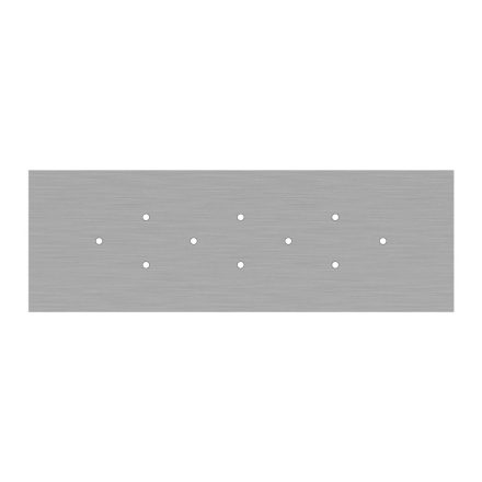  Square panel for pre-drilled Rose-One, width 675 mm, length 225 mm