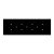  Square panel for pre-drilled Rose-One, width 675 mm, length 225 mm