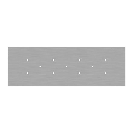  Square panel for pre-drilled Rose-One, width 675 mm, length 225 mm