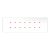  Square panel for pre-drilled Rose-One, width 675 mm, length 225 mm