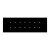  Square panel for pre-drilled Rose-One, width 675 mm, length 225 mm