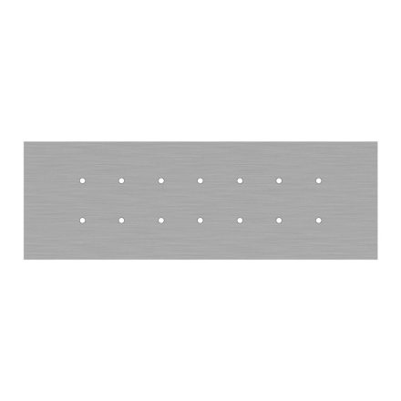  Square panel for pre-drilled Rose-One, width 675 mm, length 225 mm