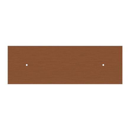  Square panel for pre-drilled Rose-One, width 675 mm, length 225 mm