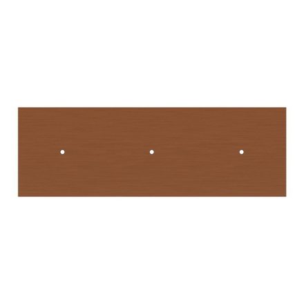  Square panel for pre-drilled Rose-One, width 675 mm, length 225 mm