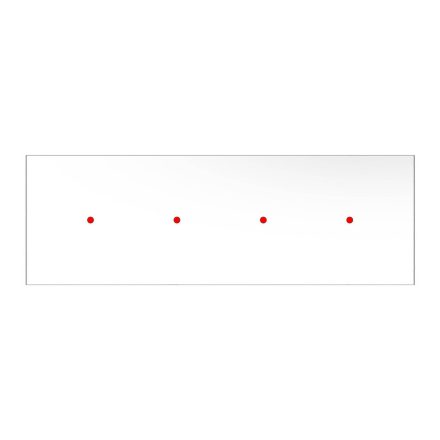  Square panel for pre-drilled Rose-One, width 675 mm, length 225 mm