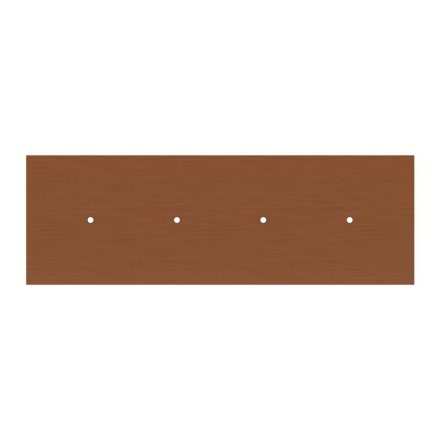  Square panel for pre-drilled Rose-One, width 675 mm, length 225 mm
