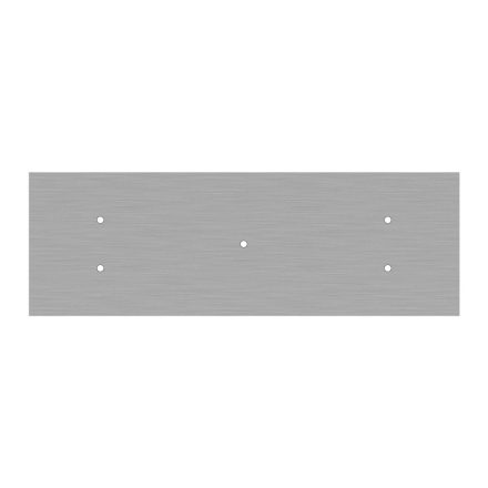  Square panel for pre-drilled Rose-One, width 675 mm, length 225 mm