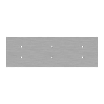 Square panel for pre-drilled Rose-One, width 675 mm, length 225 mm
