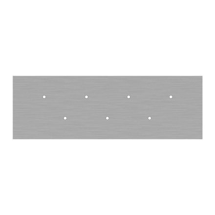  Square panel for pre-drilled Rose-One, width 675 mm, length 225 mm