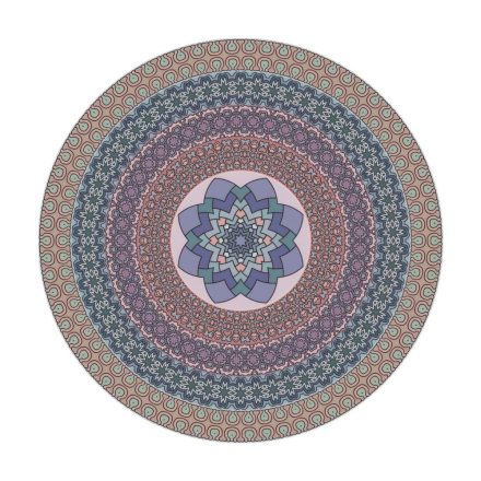  400 mm diameter round undrilled panel for Rose-One system - PROMO