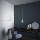 Decentraliser, ceiling or wall-mounted "V" hook for fabric electrical cables