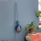 Decentraliser, ceiling or wall-mounted "V" hook for fabric electrical cables