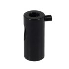 Decentraliser, ceiling hook for fabric electrical cables, with stopper