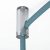Decentralizing, ceiling hook fabric for electric cables with stopper