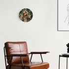 Ellepì mini flat lampshade with jungle animals "Wildlife Whispers", 24 cm diameter – Made in Italy
