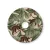 Ellepì mini flat lampshade with jungle animals "Wildlife Whispers", 24 cm diameter – Made in Italy