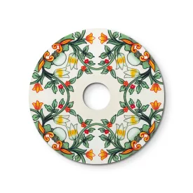   Mini Ellepì "Maioliche" flat lampshade, ideal for pendant and wall lamps or string lights, 24 cm diameter - Made in Italy