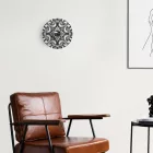 Mini Ellepì "Maioliche" flat lampshade, ideal for pendant and wall lamps or string lights, 24 cm diameter - Made in Italy
