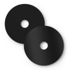 Mini Ellepì "Solid Color" flat lampshade, ideal for pendant and wall lamps or light chains, 24 cm diameter - Made in Italy