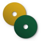 Mini Ellepì "Solid Color" flat lampshade, ideal for pendant and wall lamps or light chains, 24 cm diameter - Made in Italy