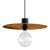 Oversize Ellepì flat lampshade made of Dibond for outdoor pendant lamps, diameter 40 cm - Made in Italy