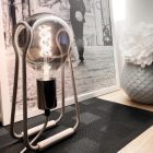 LED smoked bulb - Globe G125 curved spiral filament - 5 W 120 lm E27 1800 K dimmable