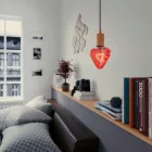 LED bulb - Red Heart - 5W 150Lm E27 2000K Dimmable