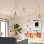  Cobble Gray LED XXL Bulb, Pastel Line, Spiral Filament 5W 150Lm E27 2150K Dimmable
