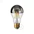 Silver Half Sphere Drop A60 LED Bulb 7W E27 Dimmable 2700K