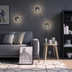 Silver Half Sphere Drop A60 LED Bulb 7W E27 Dimmable 2700K
