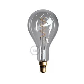    XXL LED Smoky Bulb - Pear A165 Curved Filament - 5W E27 Dimmable 2000K