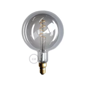    XXL LED Smoky Bulb - Sphere G200 Curved Filament - 5W E27 Dimmable 2000K