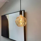 LED Gold Bumped bulb Globe G180 spiral filament 5W 250Lm E27 1800K Dimmable