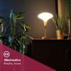 LED porcelain bulb Idra 6W 560Lm E27 2700K Dimmable