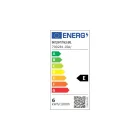 LED bulb Tiche Clear Crystal Line 6W 600Lm E27 2700K dimmable
