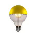  Gold Half Sphere Globe G95 LED bulb 7W 730Lm E27 2700K adjustable