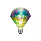  Diamond LED Bulb Curved Filament 3W E27 Dimmable 2000K