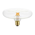 DASH D170 LED Clear Light Bulb twisted filament 6W 610Lm E27 2700K dimmable