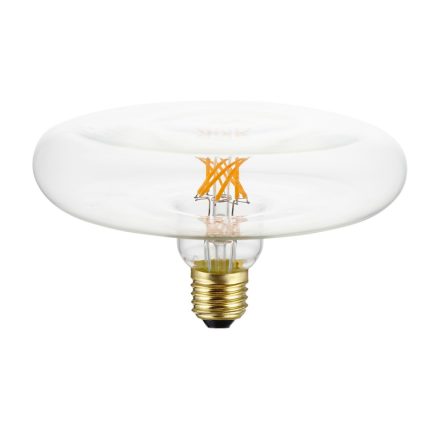 DASH D170 LED Clear Light Bulb twisted filament 6W 610Lm E27 2700K dimmable