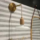 DASH D170 LED white matte bulb with twisted filament 6W 570Lm E27 2700K dimmable