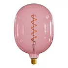 Egg Berry red XXL bulb, pastel line, spiral filament, 5W 230Lm E27 1800K adjustable