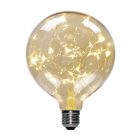 LED bulb G125 - A thousand Lights Gold 2 W 40 lm E27 2000 K