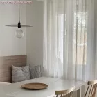 Large painted iron plate for suspension, 40 cm diameter - Made in Italy