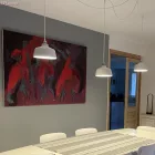 Ceramic lampshade Cup, Materia collection - Made in Italy