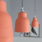 Ceramic lampshade Frame, Materia collection - Made in Italy