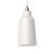  Ceramic Lampshade Bottle, Materia Collection - Made in Italy Glossy White