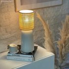 Ceramic lampshade Bottle, Materia collection - Made in Italy