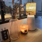 Ceramic lampshade Bottle, Materia collection - Made in Italy