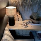 Ceramic lampshade Bottle, Materia collection - Made in Italy